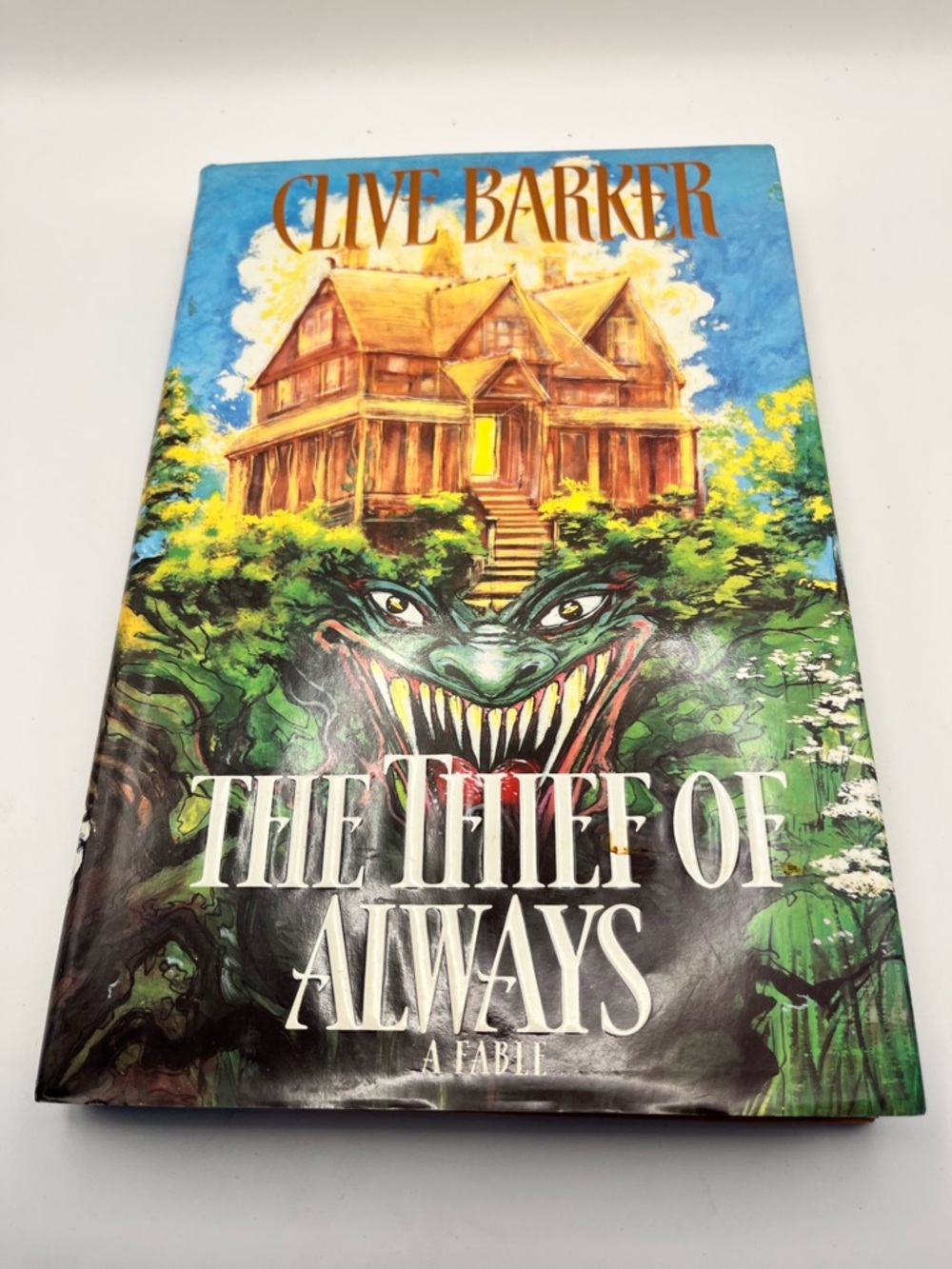 Clive Barker The Thief of Always Hardcover - Green Cover